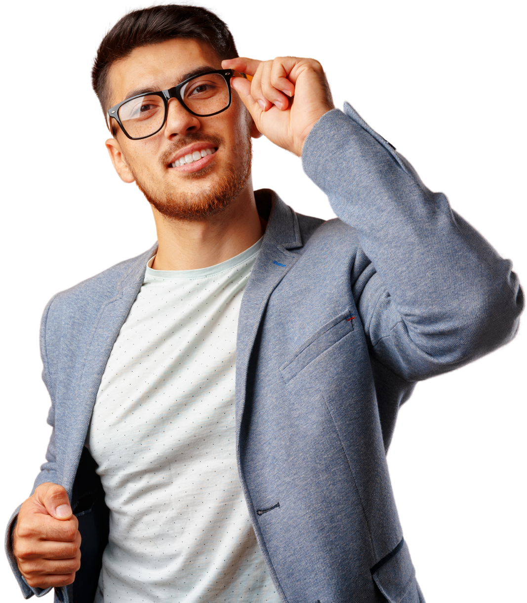 Imagem rapaz sorrindo LP indústrias Odvix